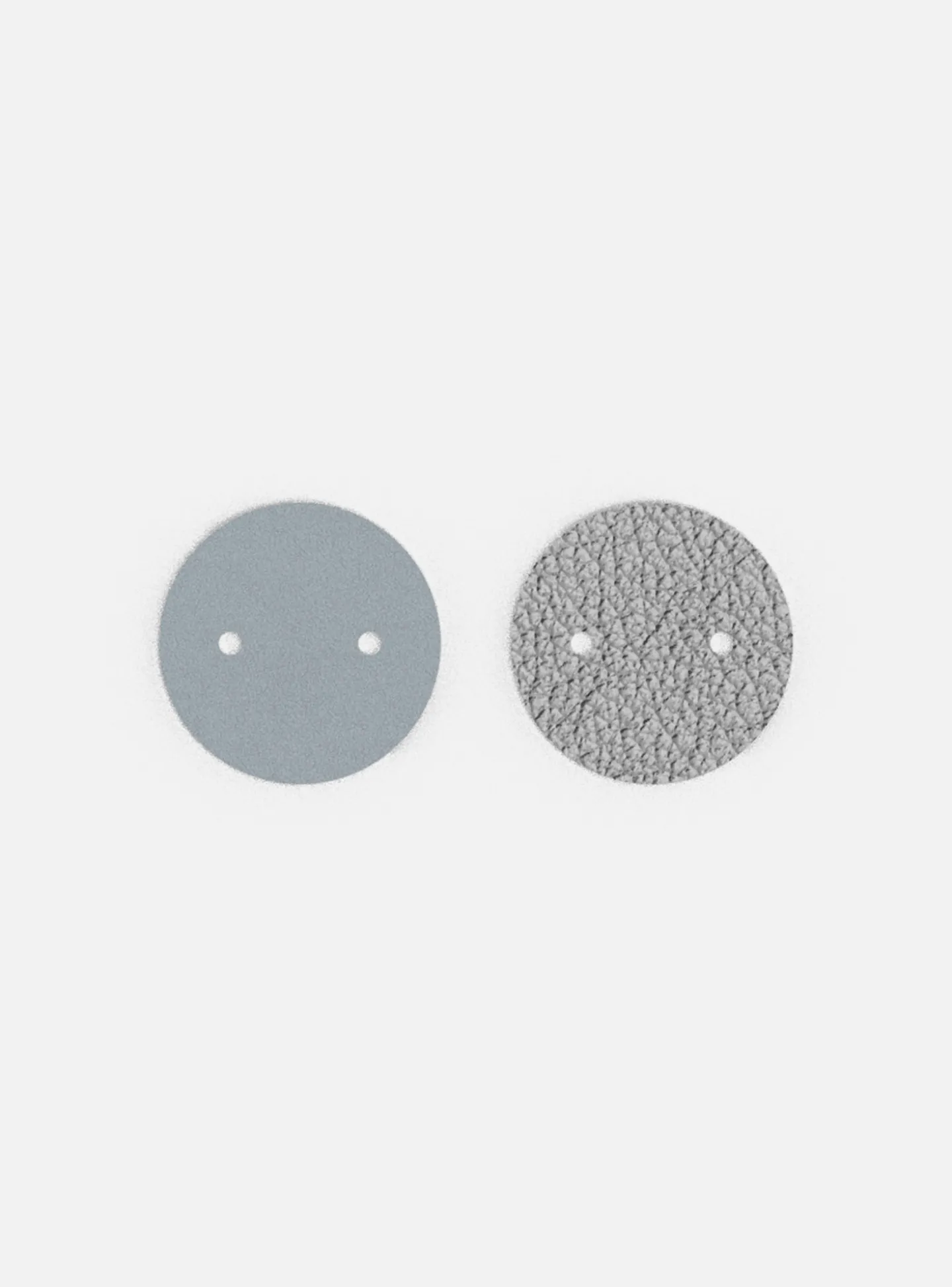 Cuir pendentif Les Georgettes_x005f_x000D_cristal bleu/disco 25mm