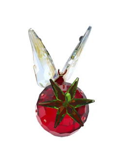 Figurine SWarovski Idyllia papillon et fraise
