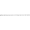 Gourmette fine Brillaxis argent