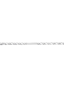 Gourmette fine Brillaxis argent