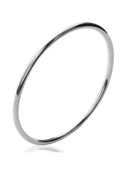 Jonc fil Brillaxis argent 62mm