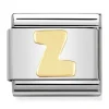 Maillon Nomination Alphabet lettre Z or