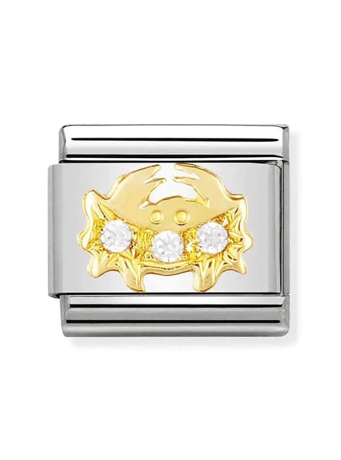 Maillon Nomination Signe Astrologique Cancer or + OZ