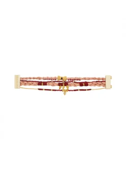 Manchette Hipanema Bosphore garnet M