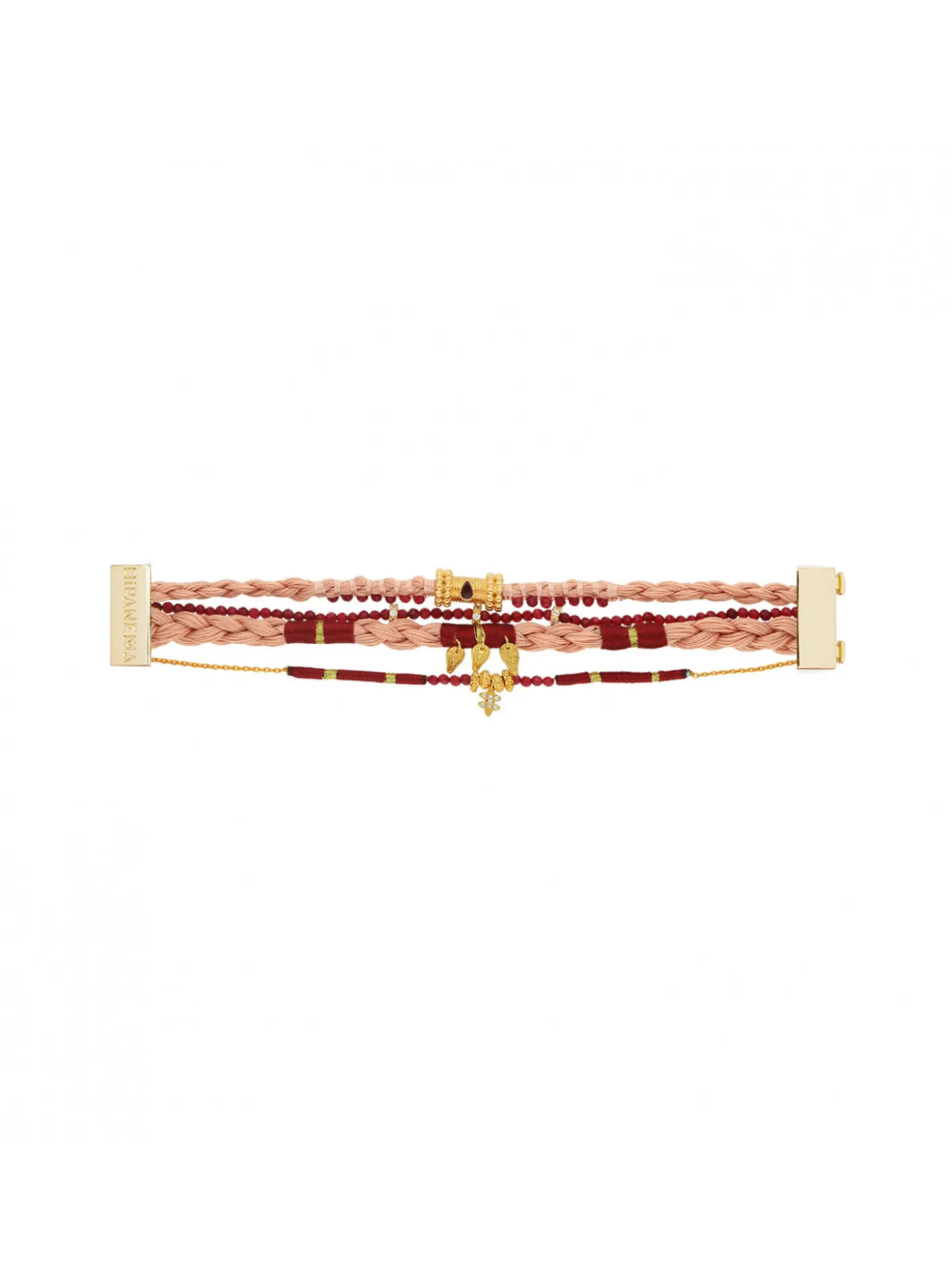 Manchette Hipanema Bosphore garnet M