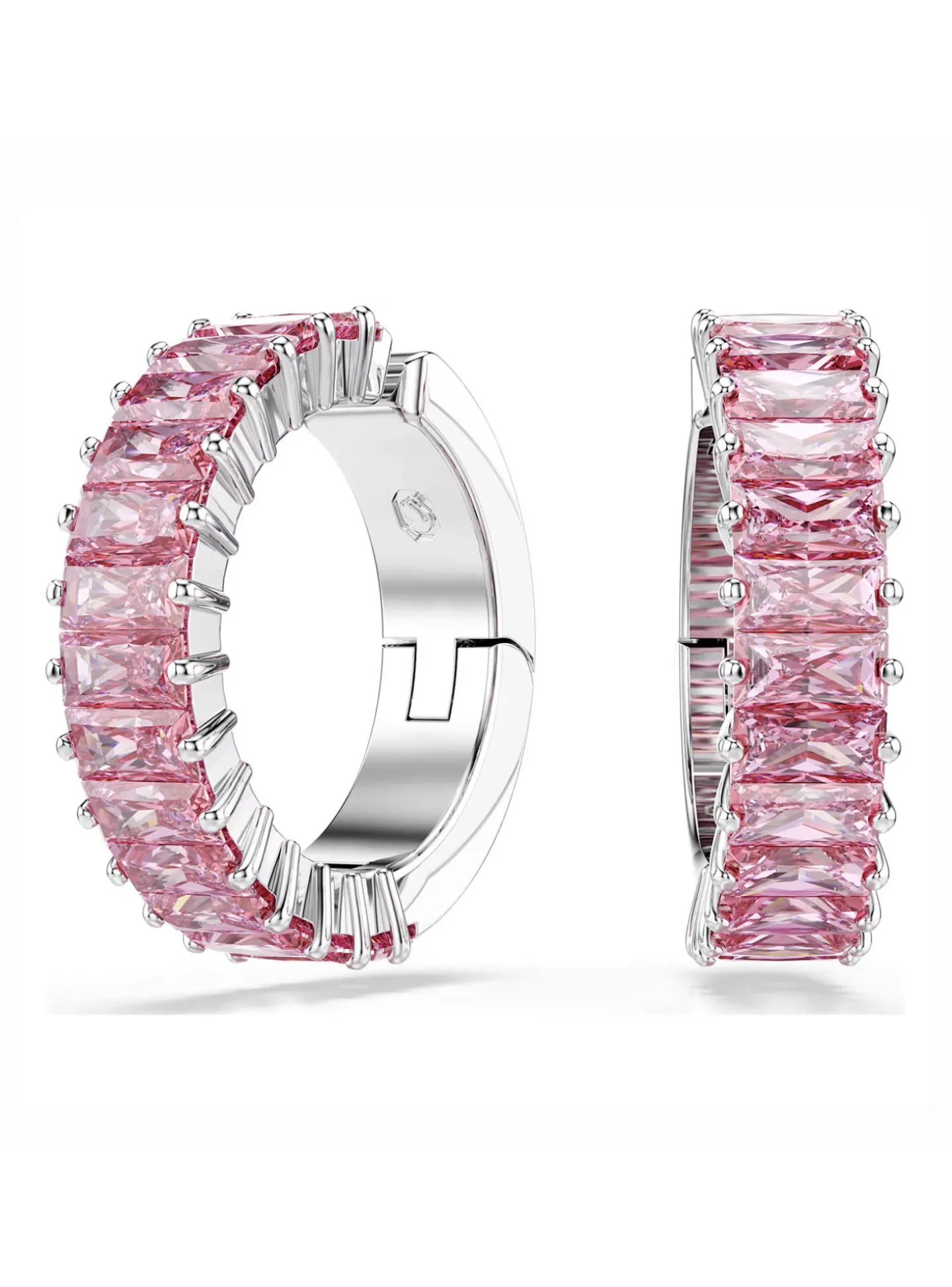 Manchettes d'oreilles Swarovski Matrix roses