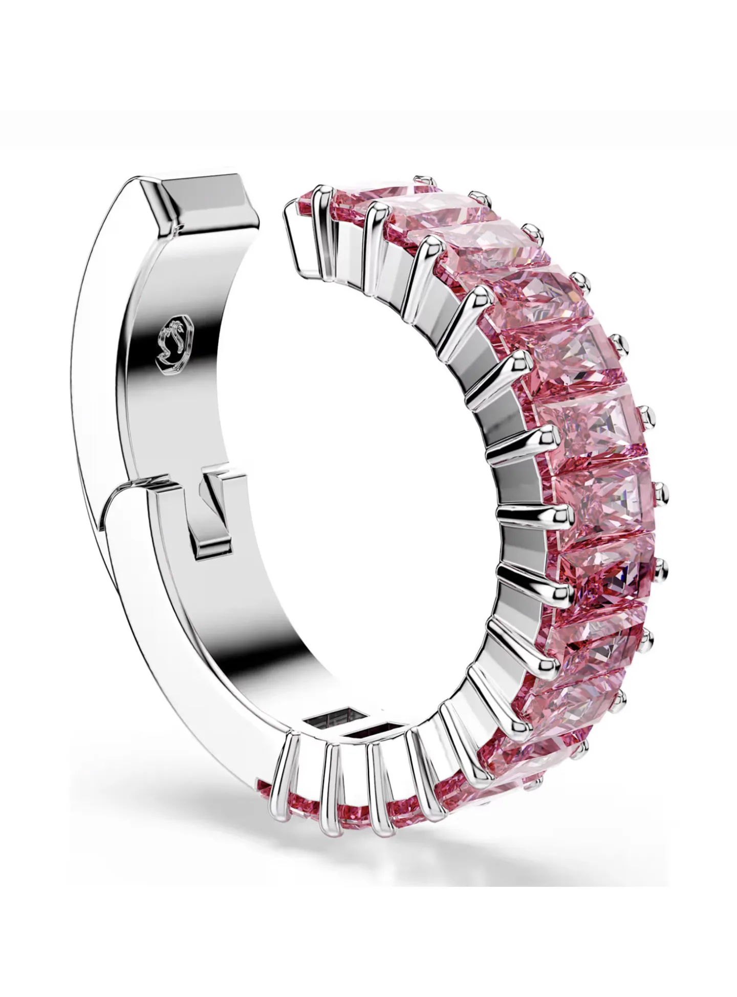 Manchettes d'oreilles Swarovski Matrix roses