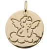 Médaille Ange or jaune 750/1000