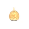 Médaille Brillaxis ange or jaune 18 carats