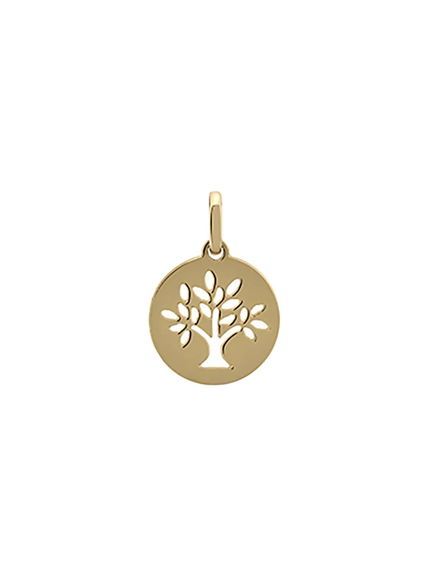 Médaille Brillaxis mini arbre de vie or jaune