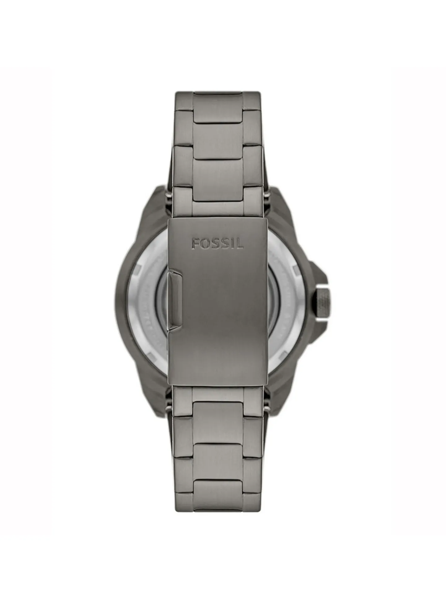 Montre automatique Fossil Bronson acier anthracite