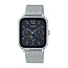 Montre Casio acier milanais phases de lune