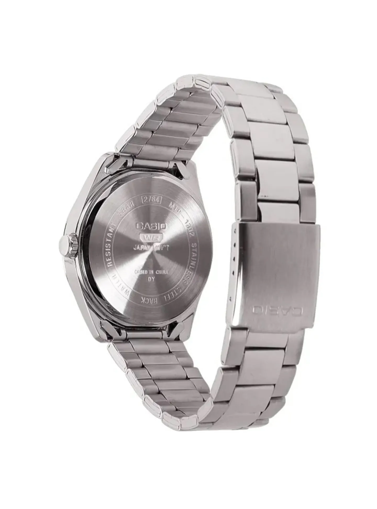 Montre Casio classique acier cadran noir