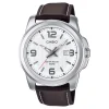 Montre Casio classique cuir marron