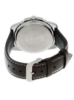 Montre Casio classique cuir marron