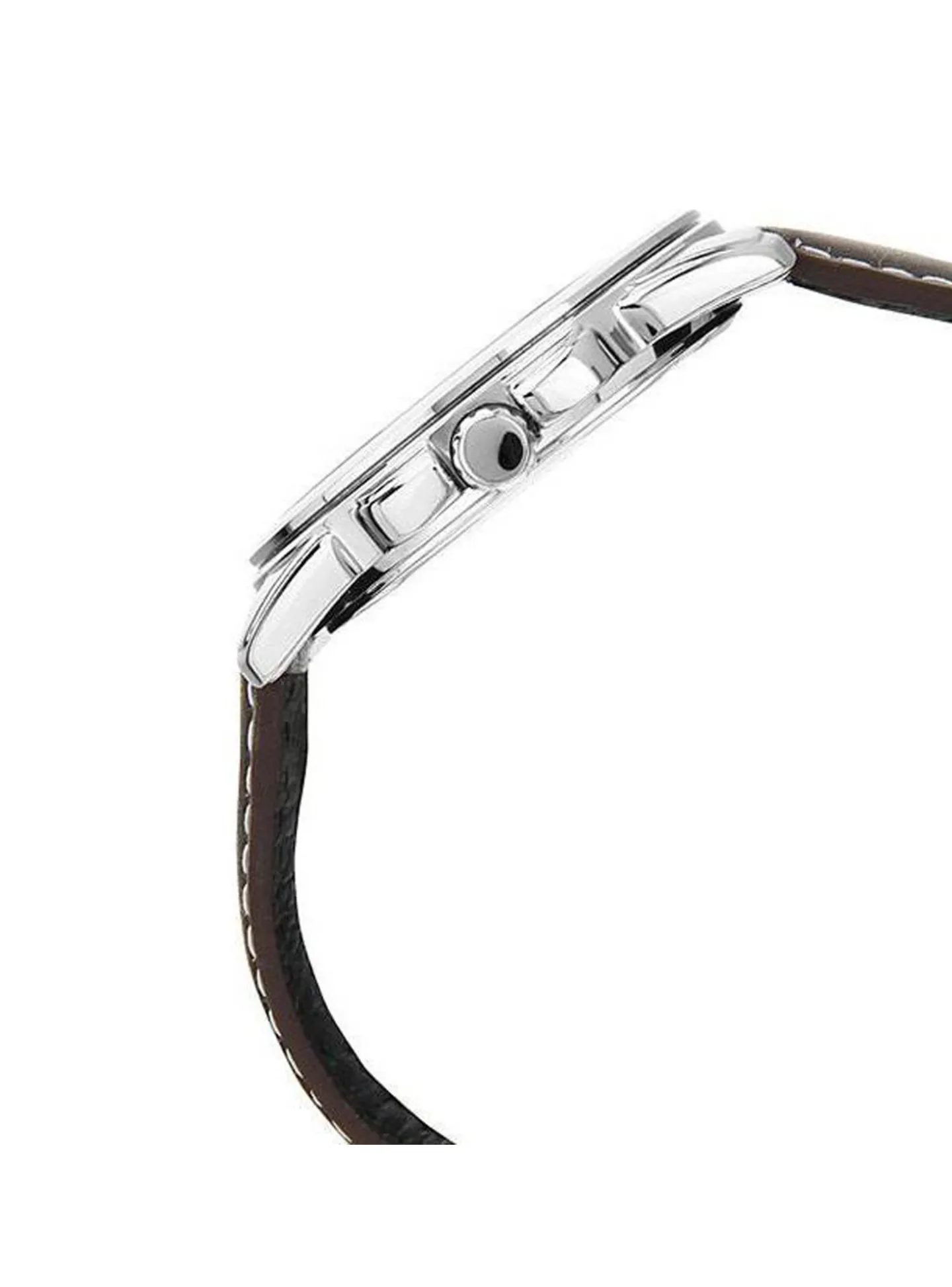 Montre Casio classique cuir marron