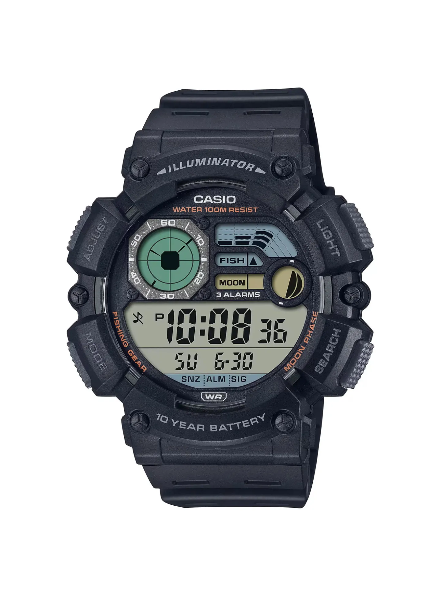 Montre Casio Collection numérique noire