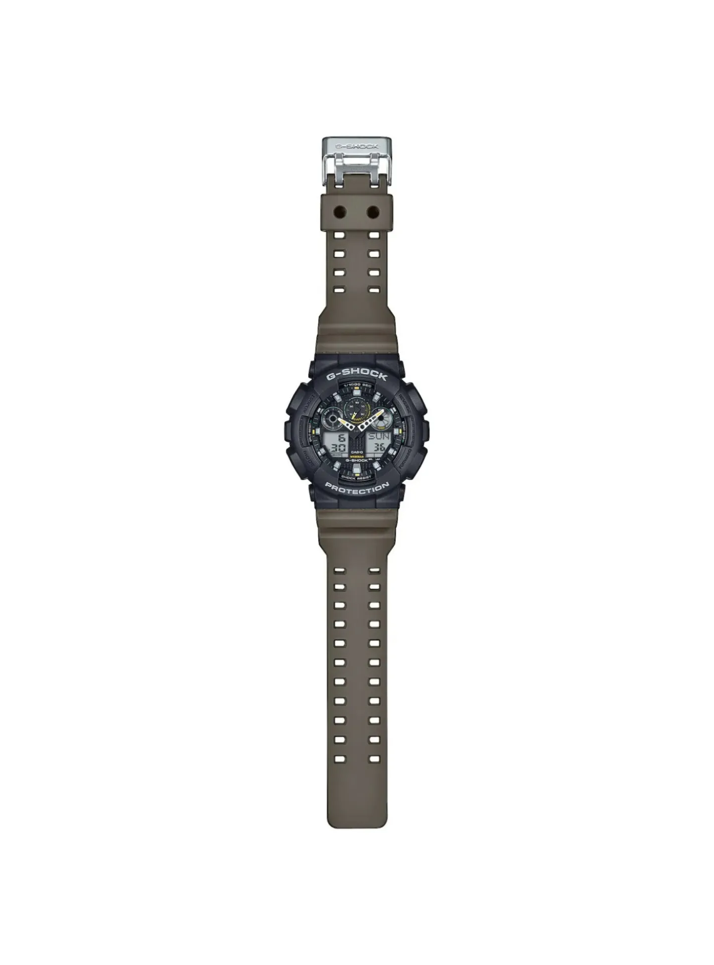 Montre Casio G-Shock résine noire/olive