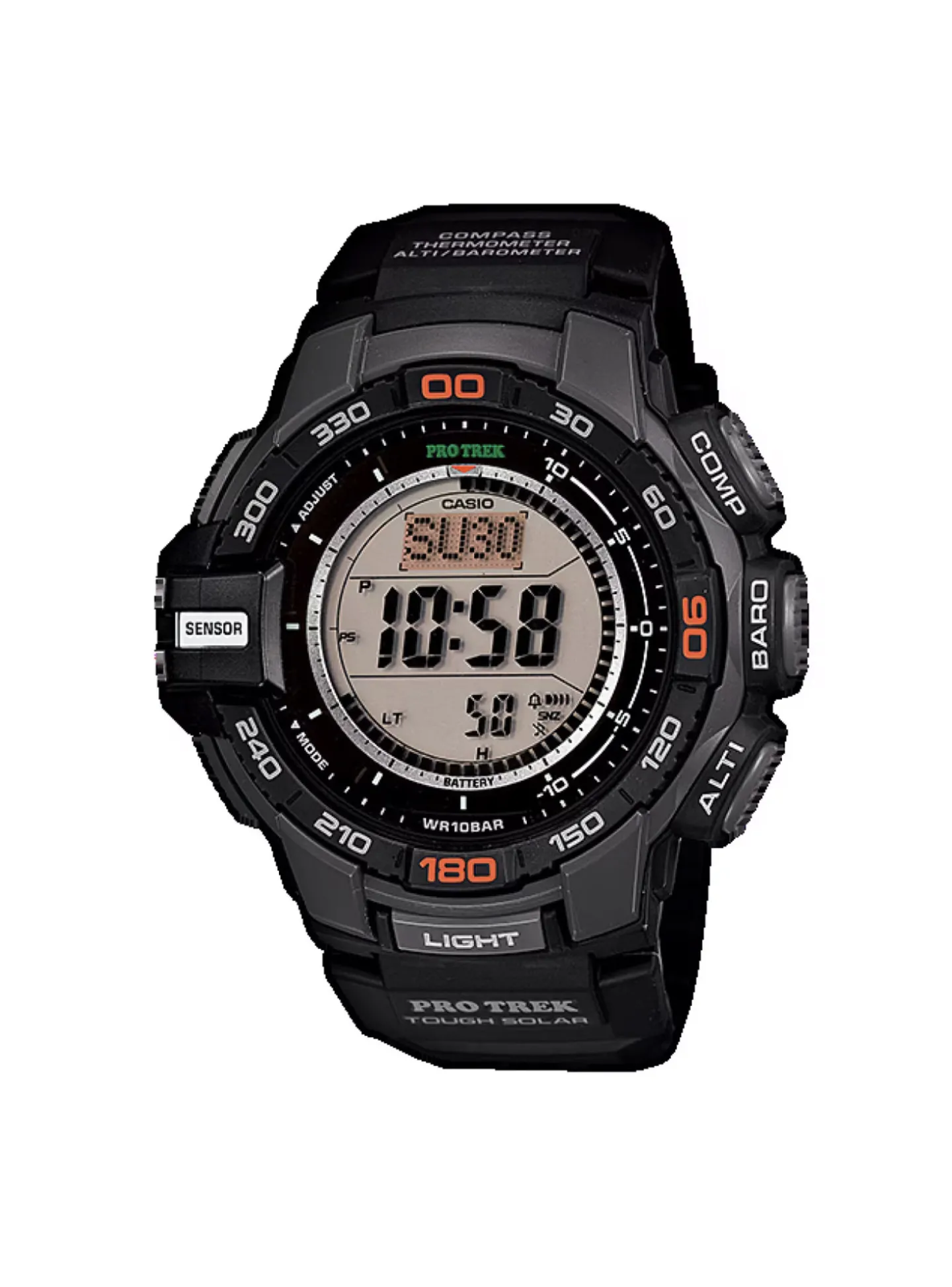 Montre Casio ProTrek résine noire