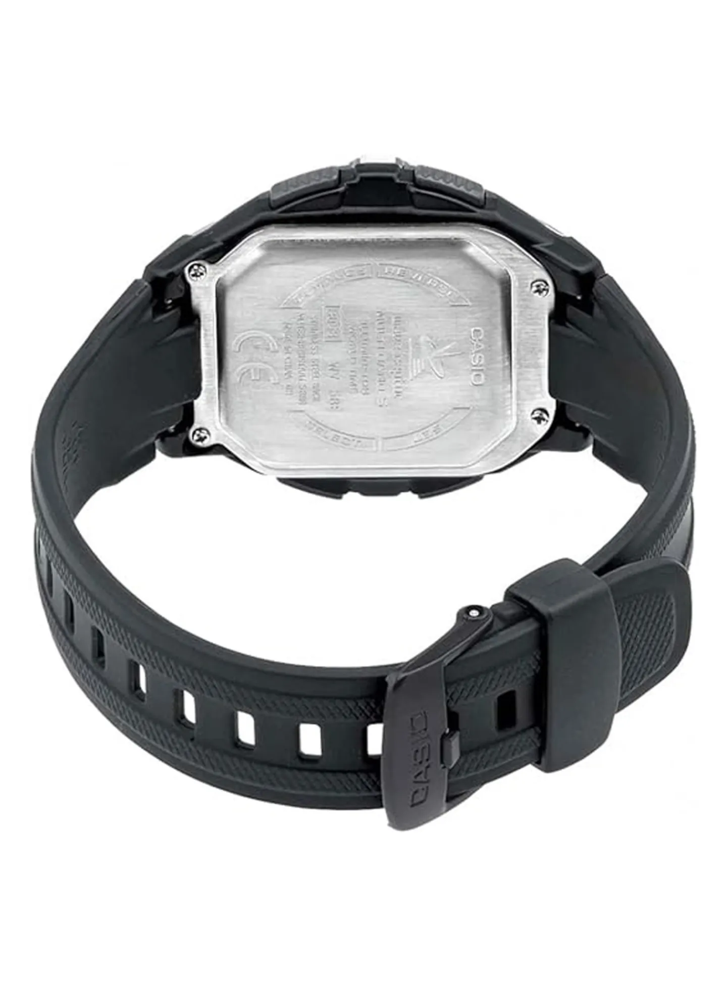 Montre Casio radio pilotée résine noire