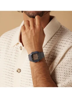 Montre Casio résine bleueCollection TIMELESS
