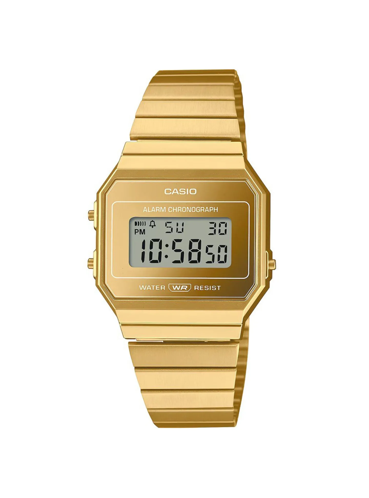 Montre Casio Vintage acier doré