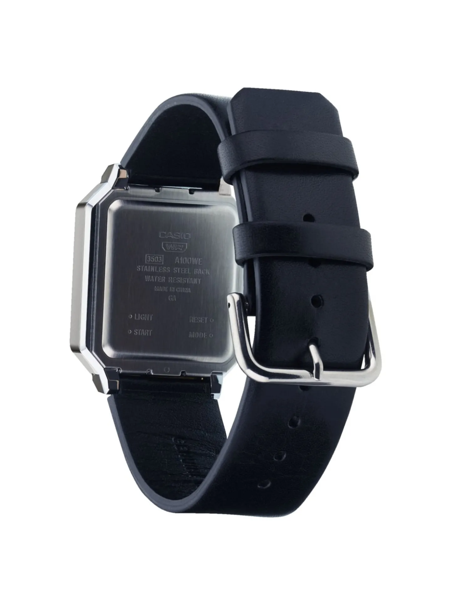 Montre Casio Vintage cuir noir