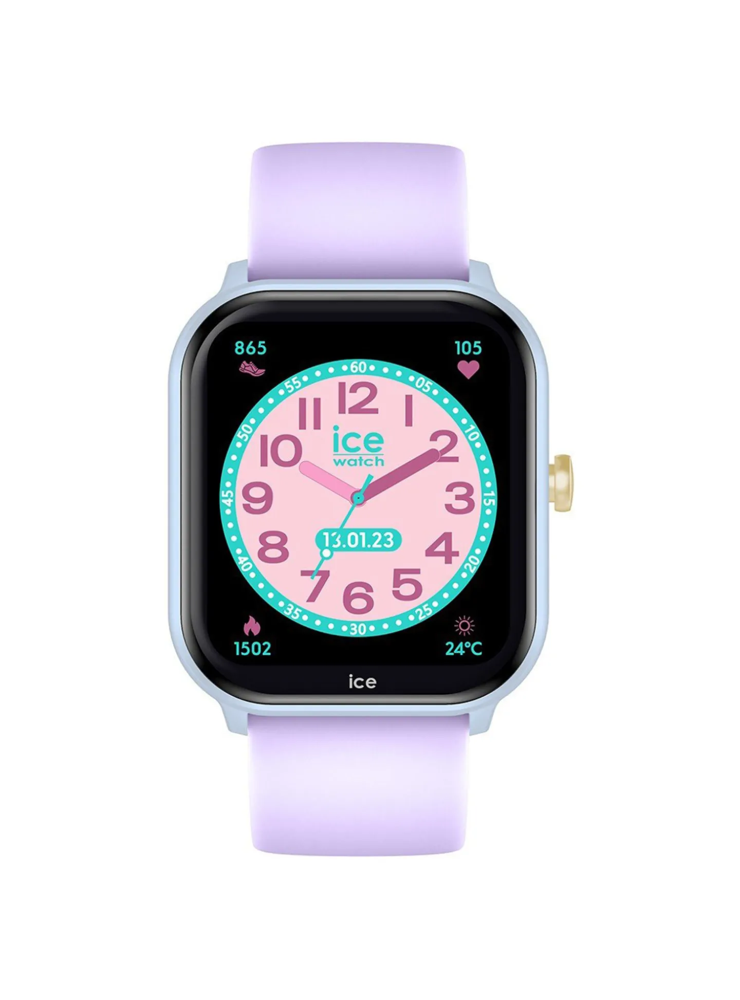 Montre connectée Ice Watch smart junior 2.0_x005f_x000D_Soft blue purple