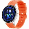 Montre connectée mixte Smarty Warm-up_x005f_x000D_silicone orange