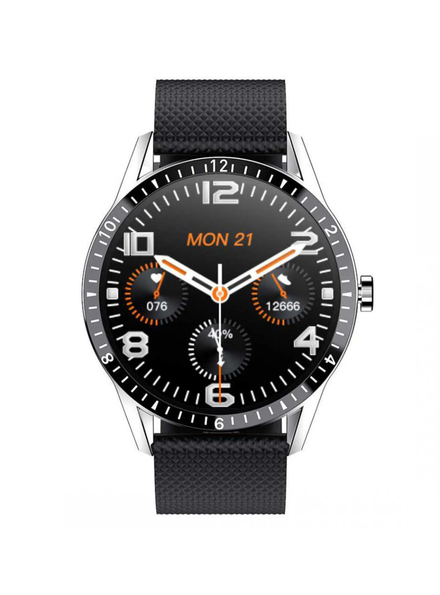 Montre connectée Smarty Power acier