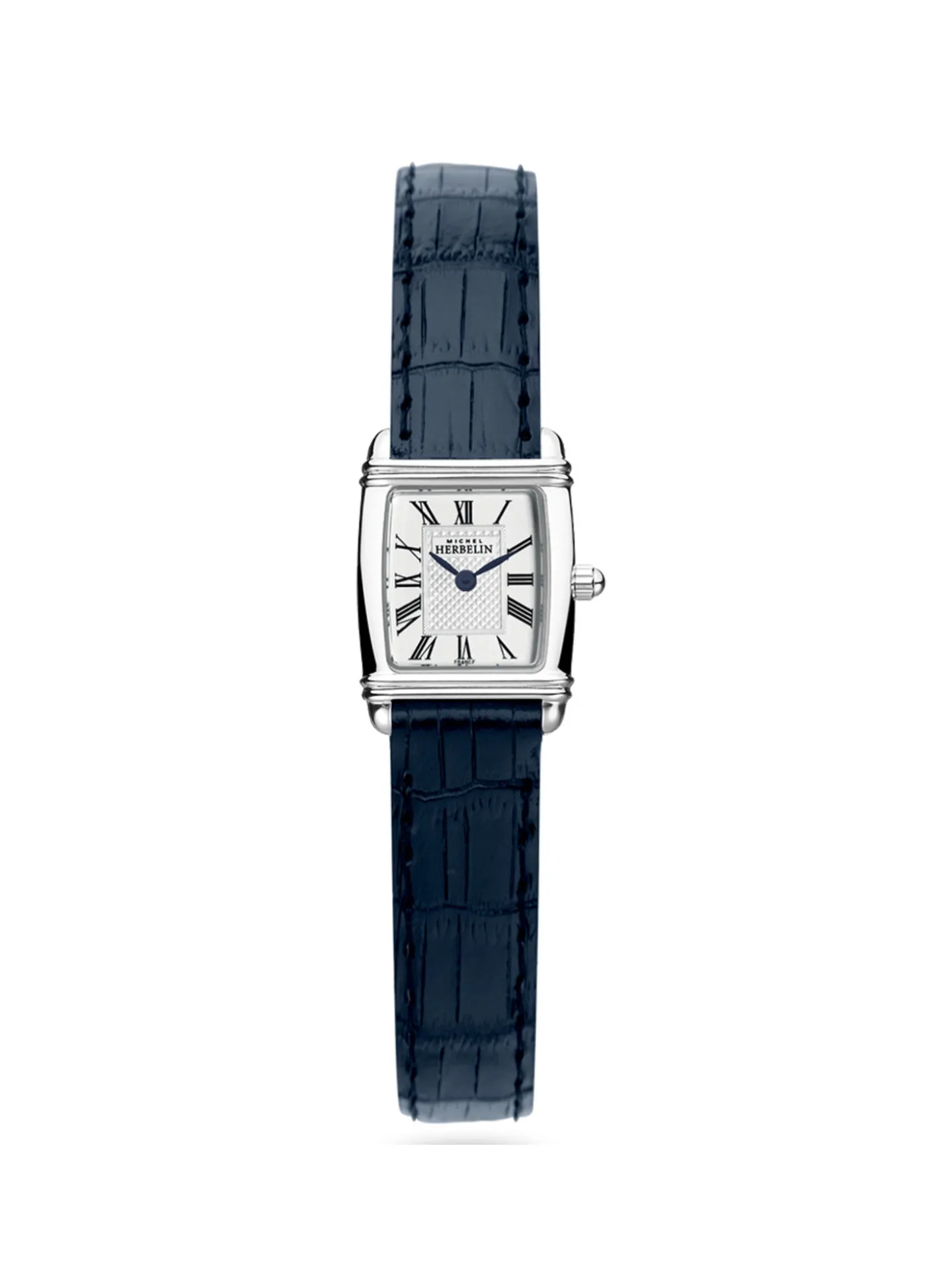 Montre dame Michel Herbelin Art Déco cuir
