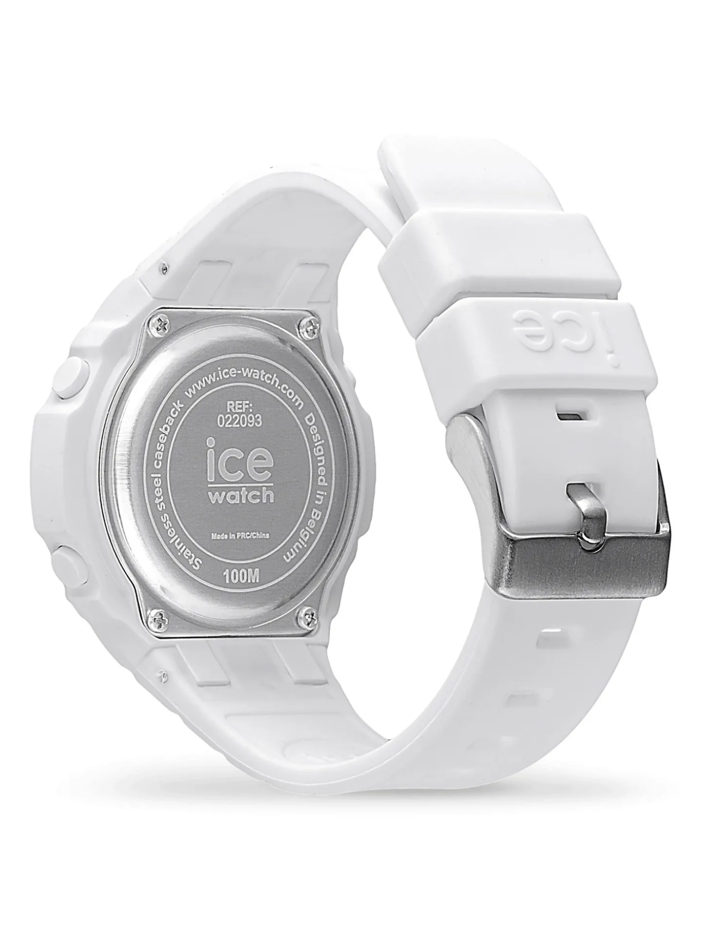Montre enfant ICE digit ultra- White -