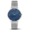Montre femme Amalys Aurore acier cadran bleu nacré_x005f_x000D_collection Kelly