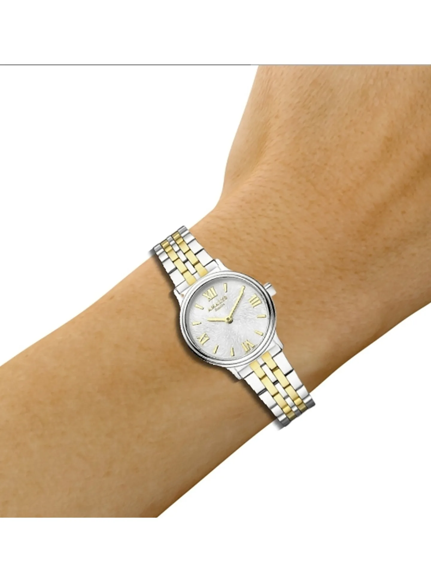Montre femme Amalys Lucy acier bicolore_x005f_x000D_collection Watson