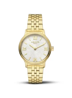 Montre femme Amalys Naomy acier doré_x005f_x000D_collection Watson