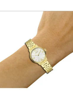 Montre femme Amalys Naomy acier doré_x005f_x000D_collection Watson