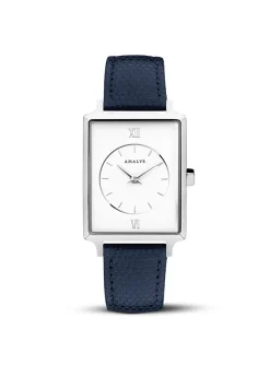 Montre femme Amalys Océane cuir bleu_x005f_x000D_collection Hepburn