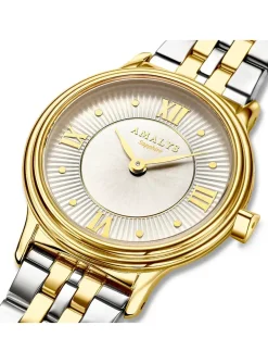 Montre femme Amalys Suzy acier bicolore_x005f_x000D_collection Watson