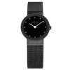 Montre femme Bering classique milanais noir
