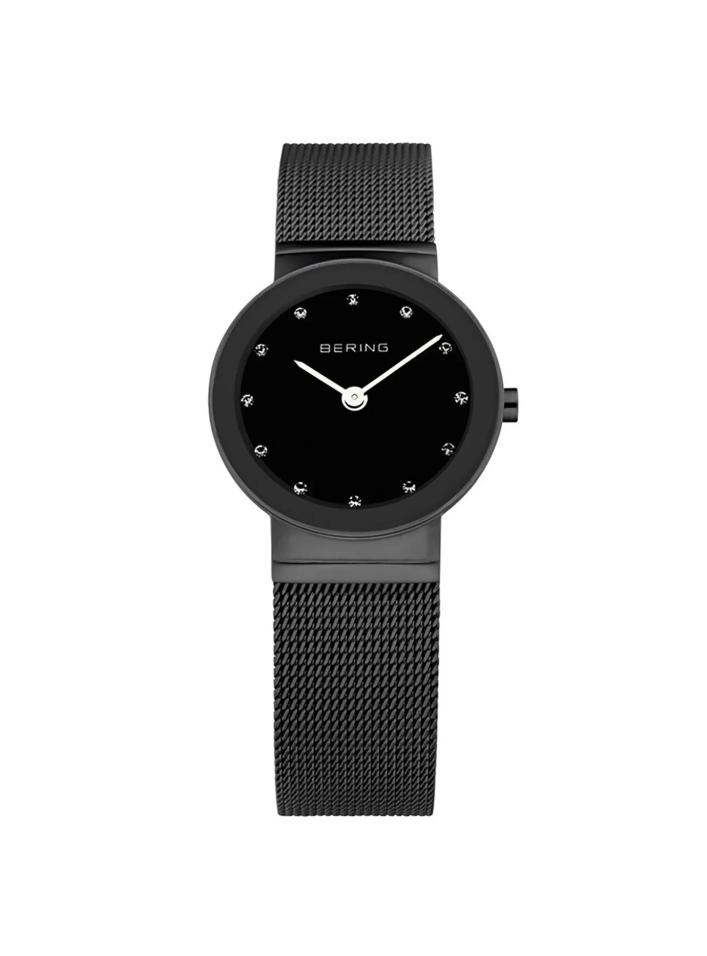 Montre femme Bering classique milanais noir