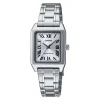 Montre femme Casio acier chiffres romains