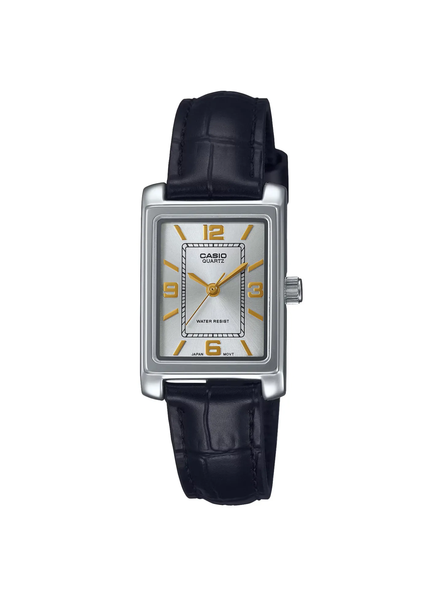 Montre femme Casio classique rectangulaire