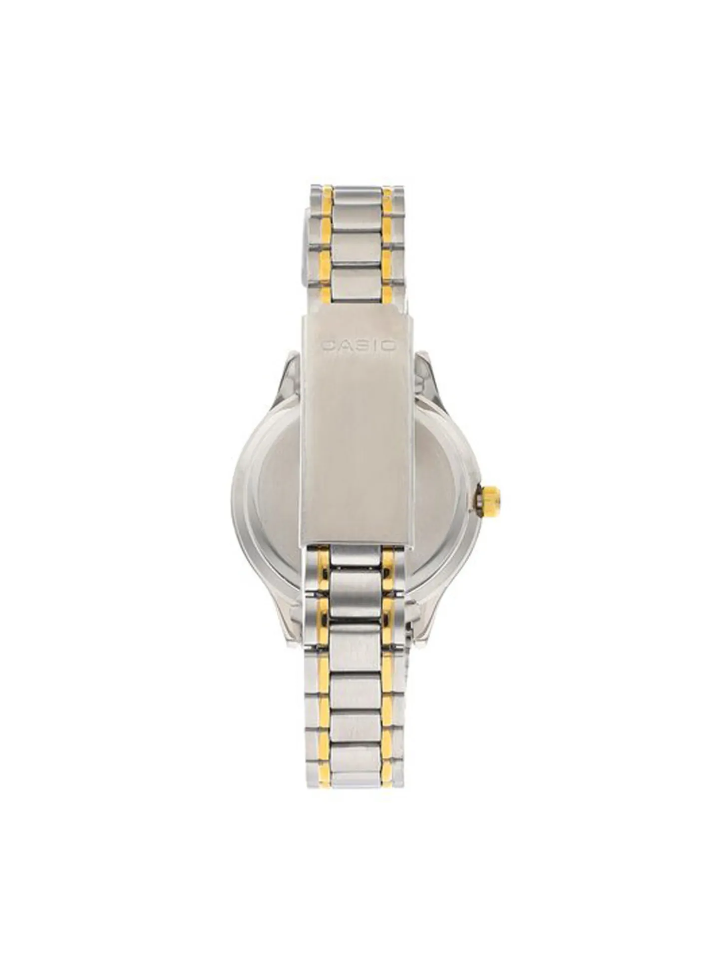 Montre femme Casio classique acier bicolore