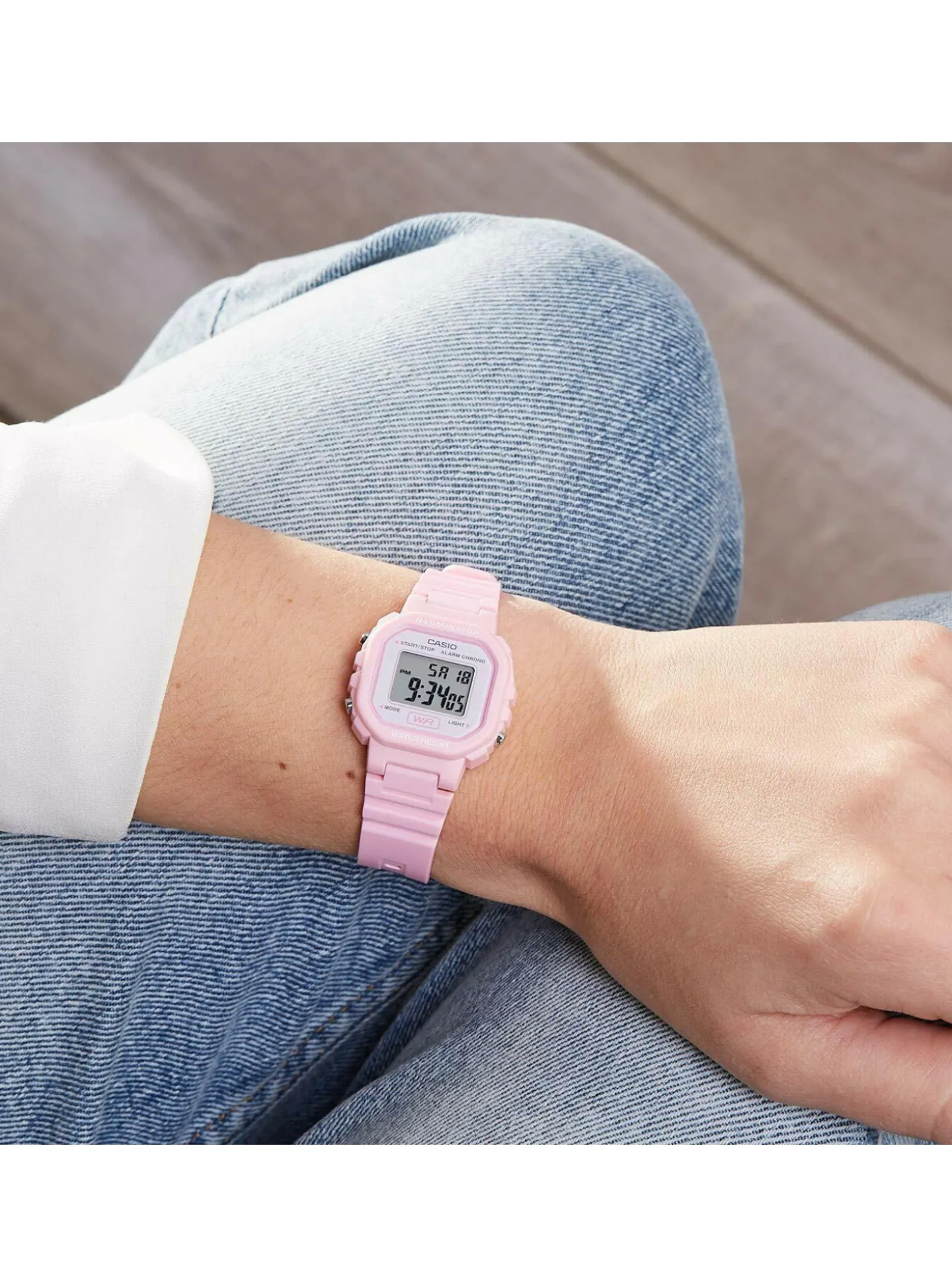 Montre femme Casio digitale rose