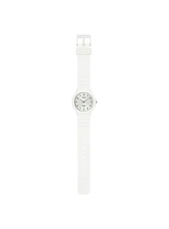 Montre femme Casio Timeless résine blanche