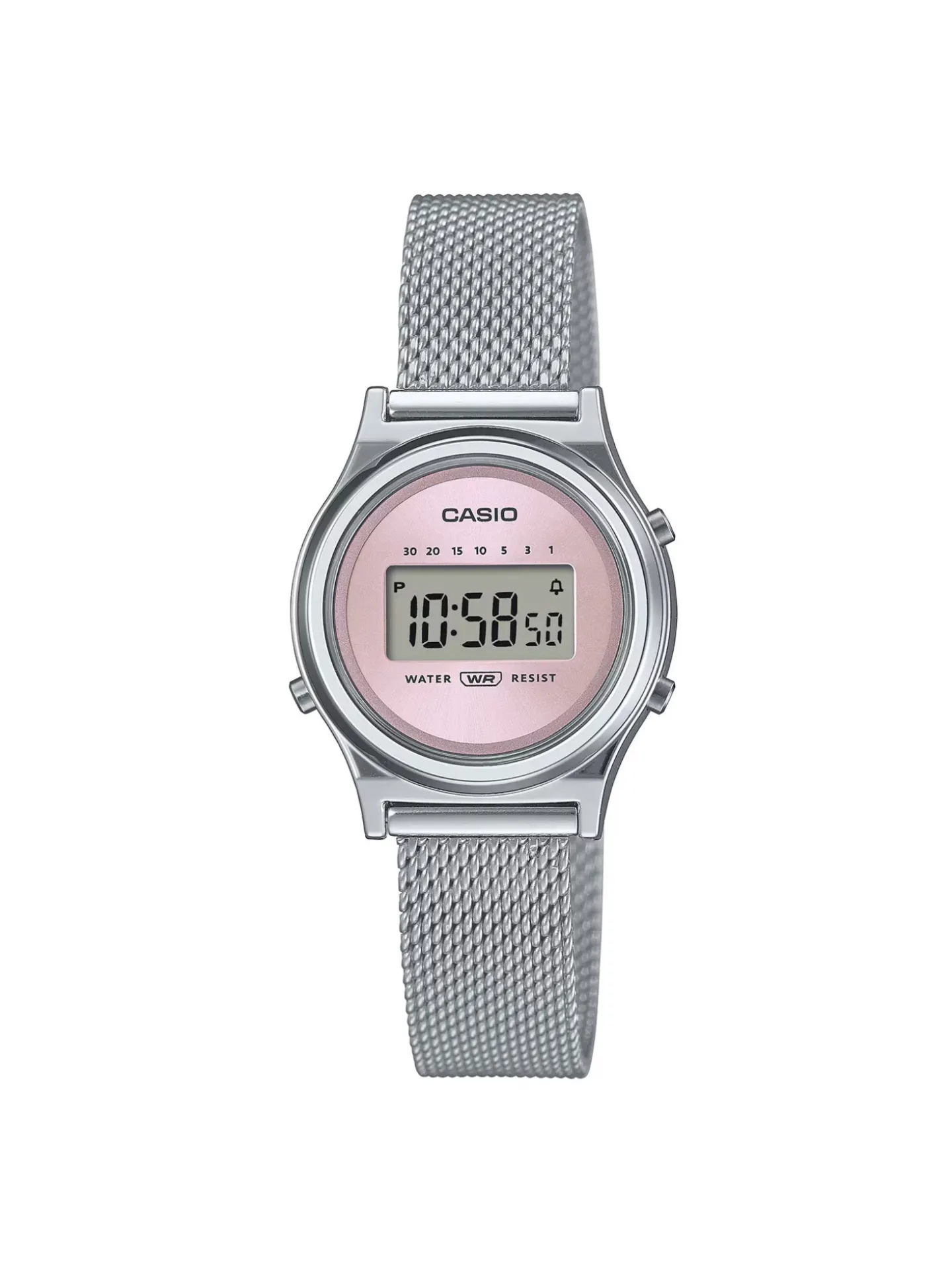 Montre femme Casio Vintage acier milanais
