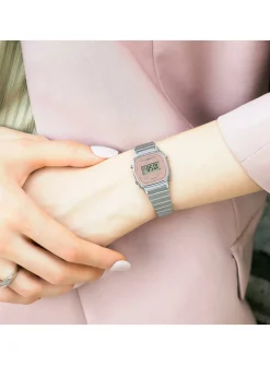 Montre femme Casio Vintage mini cadran rose
