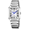 Montre femme Festina acier chiffres romains_x005f_x000D_rectangulaire
