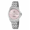 Montre femme Festina acier cadran rose