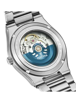Montre femme Festina automatique acier_x005f_x000D_collection Swiss Made